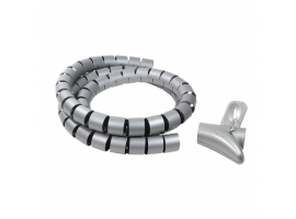 Logilink Cable Spiral Wrapping Band KAB0014 Silver