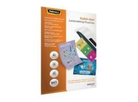 LAMINATING POUCH A4 25PCS 5602101 FELLOWES