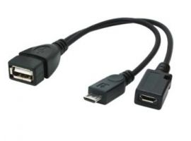 Gembird USB OTG AF + Micro BM 0.15 m