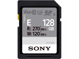 Sony 128GB SF-E Series SDXC UHS-II Memory Card  V60