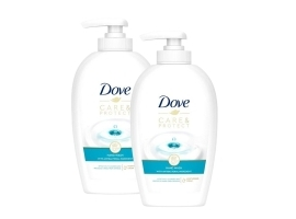 ZESTAW 2x Dove Care&Protect Mydło w Płynie 250ml 