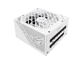 ASUS ROG Strix 850W White Edition PSU Power Supply ROG heatsinks Axial-tech fan
