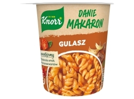 Danie makaron Knorr Gulasz 