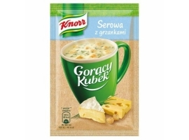 Knorr Gorący kubek Serowa z grzankami 32x22g
