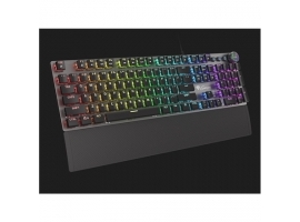 Genesis THOR 380 RGB  Gaming keyboard  RGB LED light  US  Black Slate  Wired