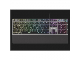 Genesis THOR 380 RGB  Gaming keyboard  RGB LED light  US  Black Slate  Wired