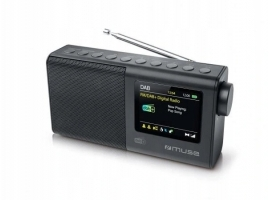 Muse Portable Radio M-117 DB - Black  FM  DAB DAB+