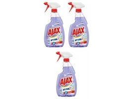 ZESTAW 3x Ajax płyn do mycia szyb spray 500ml Windows