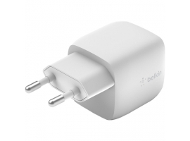 Belkin BOOST UP Wall Charger WCH001vfWH White  30 W   USB-C  GAN