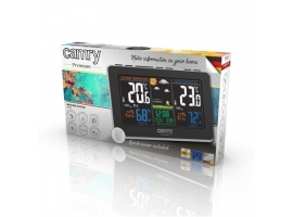 Camry Weather station CR 1174 Black  Colorful digital display  Remote sensor