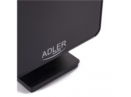 Adler Weather station AD 1176 Black  White Digital Display  Remote Sensor