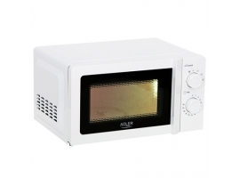 Adler Microwave Oven AD 6205 Free standing  700 W  White  5  Defrost  20 L