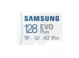 Samsung EVO PLUS 128GB MicroSDXC Class 10 + SD adapter	