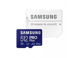 Samsung Pro Plus 512GB MicroSDXC class 10 SD adapter