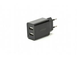 Gembird EG-U2C2A-03-BK2-port universal USB charger  2.1 A  black