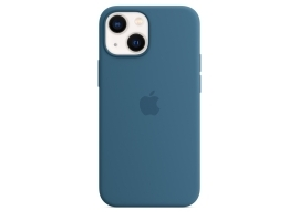APPLE iPhone 13 mini Silicone Case with MagSafe Blue Jay
