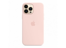 APPLE iPhone 13 Pro Max Silicone Case with MagSafe Chalk Pink