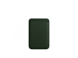 APPLE iPhone Leather Wallet with MagSafe Sequoia Green