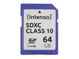 MEMORY SDXC 64GB C10 3411490 INTENSO