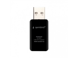 Gembird Compact dual-band AC1300 USB Wi-Fi adapter