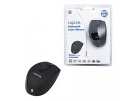 Logilink Maus Laser Bluetooth mit 5 Tasten wireless  Black  Bluetooth Laser Mouse;