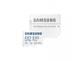 Samsung EVO PLUS 512 GB Karta Pamięci microSD  + Adapter