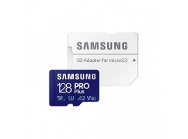 Samsung microSD Card Pro Plus 128 GB  MicroSDXC  Flash memory class 10