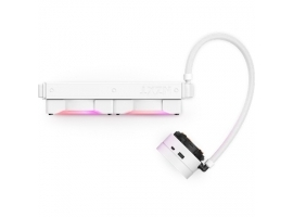 NZXT Kraken X53 RGB 240mm AIO Liquid Cooler with Aer RGB and RGB LED (White)