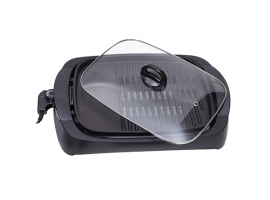 Adler Electric Grill AD 6610 Table  3000 W  Black  Glass lid