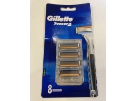 Gillette Sensor 3 Wkłady 8 szt
