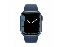 Apple Watch Series 7 GPS 41mm Blue Aluminium Case Sport Abyss Blue