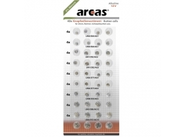 Arcas AG Set Alkaline Button Cell  40 pc(s)