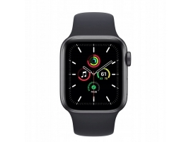 Apple Watch SE (2021) GPS 40mm Grey Aluminium Case Sport Czarny