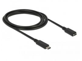 Delock Przedłużacz USB CM-CF 3.1 2m czarny 