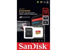 SanDisk Extreme microSDHC 32GB 100 60 MB s A1 V30 U3