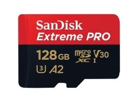 SanDisk Extreme Pro microSDXC 128GB 170 90 MB s A2 V30 