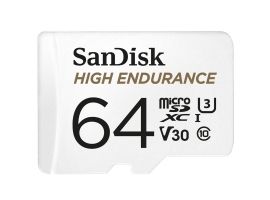 High Endurance microSDXC 64GB V30 z adapterem (rejestratory i monitoring)