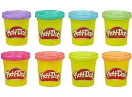 Play-Doh Ciastolina zestaw 8 TUB neonowe kolory