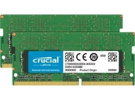 Crucial 16GB DDR4 2666 MT s Kit 8GBx2 SODIMM 260pin for Mac