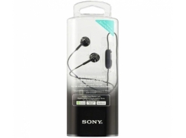 Sony In-ear Headphones EX series  Black Sony MDR-EX110AP In-ear  Black