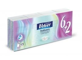 Velvet Balsam Chusteczki Higieniczne o Kremowym Zapachu 8 x 10 szt