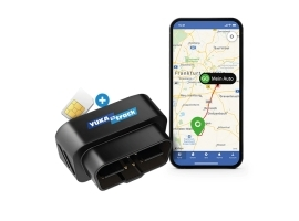 YUKAtrack AIO GPS OBD2 Car Tracker with SIM + Data Flat	