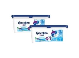 ZESTAW 2x Coccolino Care Kapsułki 3w1 do Białych Tkanin 783 g (29 prań)