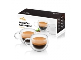 ETA Espresso cups ETA518091000 For espresso coffee  2 pc(s)  Dishwasher proof  Glass