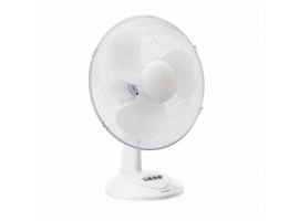 Tristar VE-5978 Desk Fan  Number of speeds 3  45 W  Oscillation  Diameter 40 cm  White