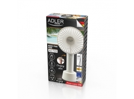 Adler Fan AD 7331w Portable Mini Fan USB  4.5 W White