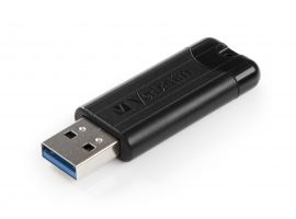 STICK 128GB USB 3.2 Verbatim Store'n'Go PinStripe Black