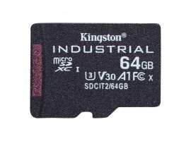 64GB Kingston Industrial microSDHC 100MB s