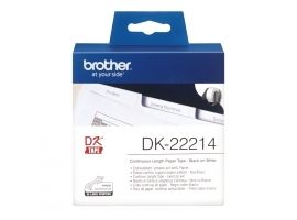 Brother Endlosetiketten (Papier) DK22214 schwarz auf weiss 12mm x 30 48m