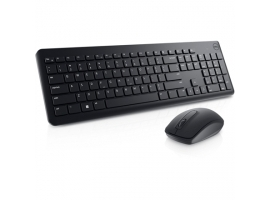 Dell KM3322W Keyboard and Mouse Wireless Set Black